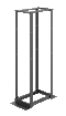 Hoffman E4DRS19FM45U Relay Rack, 4 Post, 17-41 Inch Deep, 45U