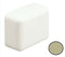 Panduit ECF3EI-E End Cap for LD3 Raceway, Electric Ivory