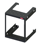 Hoffman E19FWM12U20 Wall Mount Rack, 20 Inch Deep, 12U