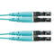 FX2ERLNLNSNM001, Panduit Fiber Optic Cable: Panduit Opti-Core, LC / LC, 50/125 Multi-Mode OM3, 1 Meter (MOQ: 1; Increment of 1)