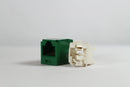 Panduit CJ688TGGR-24 Mini-Com CAT6 Giga-TX6+ RJ45 Jack Module, 24 Pack, Green