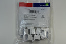 41084-0BW Leviton QuickPort Blank Insert, White, 10 Pack