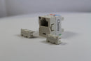 Ortronics OR-TJ600 CAT6 RJ45 TracJack Jack Module, Fog (Off) White