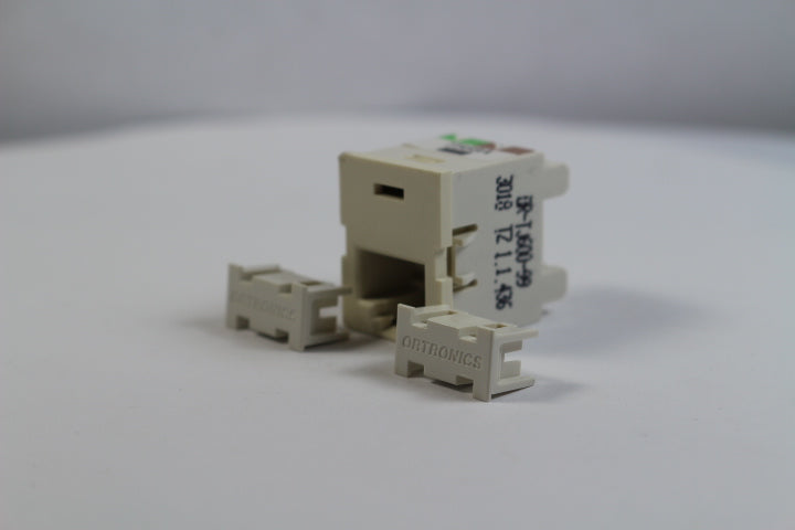 Ortronics OR-TJ600-99 CAT6 RJ45 TracJack Jack Module, Wiremold Ivory