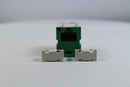 Ortronics OR-TJ600-45 CAT6 RJ45 TracJack Jack Module, Dark Green