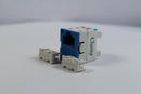 Ortronics OR-TJ600-36 TracJack CAT6 RJ45 Jack Module, Dark Blue