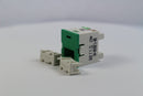 Ortronics OR-TJ5E00-45 CAT5e RJ45 TracJack Jack Module, Dark Green