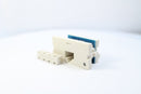 Ortronics OR-S21600 CAT6, Single RJ45 Series II Jack Module, Fog (Off) White