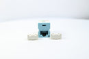 Ortronics OR-TJ5E00-26 CAT5e RJ45 TracJack Jack Module, Light Blue