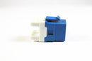 Belden AX104193-B24 CAT6 RJ45 KeyConnect Jack Module, Blue, 24 Pack