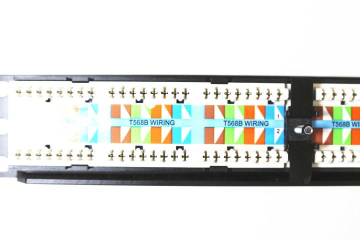 Ortronics OR-PHD66U24 24 Port CAT6 Patch Panel Clarity Rack Mount