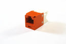 Panduit CJ688TGOR Mini-Com CAT6 Giga-TX6 Plus RJ45 Jack Module, Orange