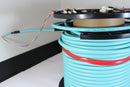 Armored OM3 6 Fiber Pre-Terminated Fiber Optic Cable, Indoor/Outdoor, Plenum