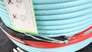 Armored OM3 24 Fiber Pre-Terminated Fiber Optic Cable, Indoor/Outdoor, Plenum