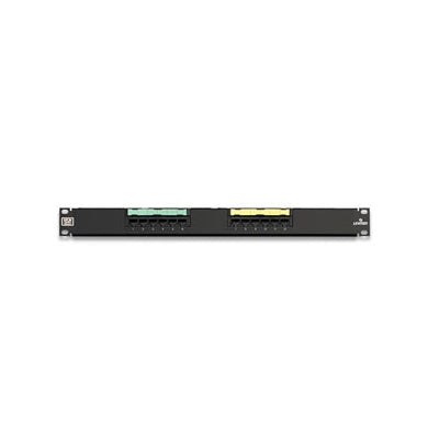 5G596-U12 Patch Panel, Leviton, 12 Port, CAT5e, Rack Mount