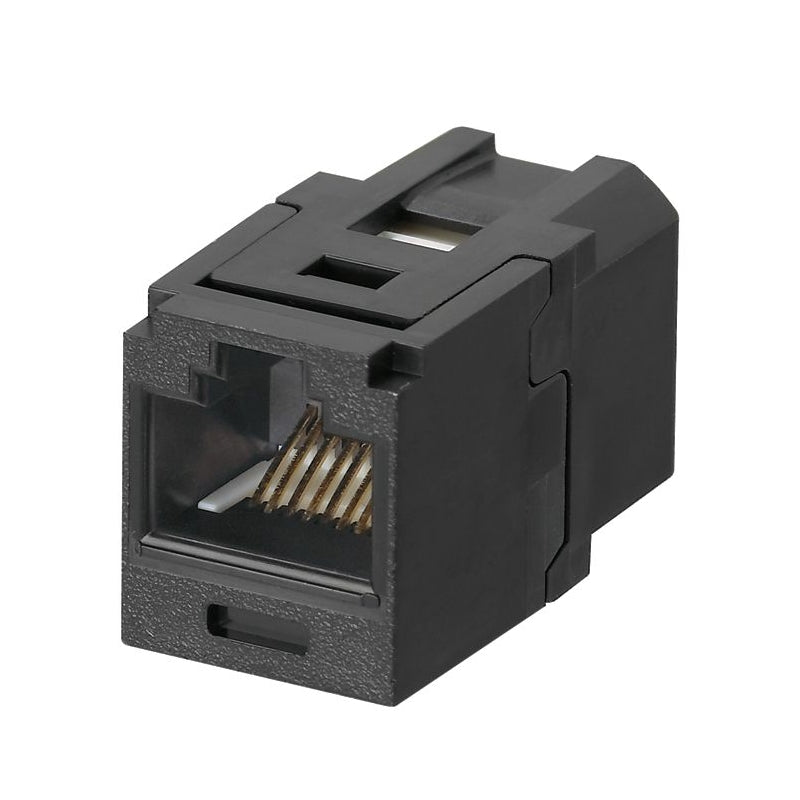 Panduit CC688BL Mini-Com CAT6 UTP Coupler Jack Module RJ45, Black