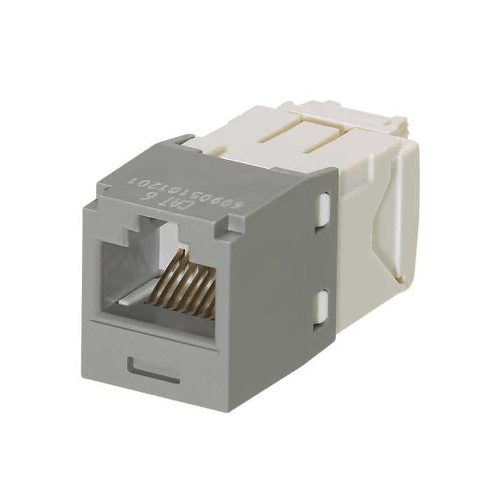 Panduit CJ688TGIG Mini-Com CAT6 Giga-TX6 Plus RJ45 Jack Module, Gray