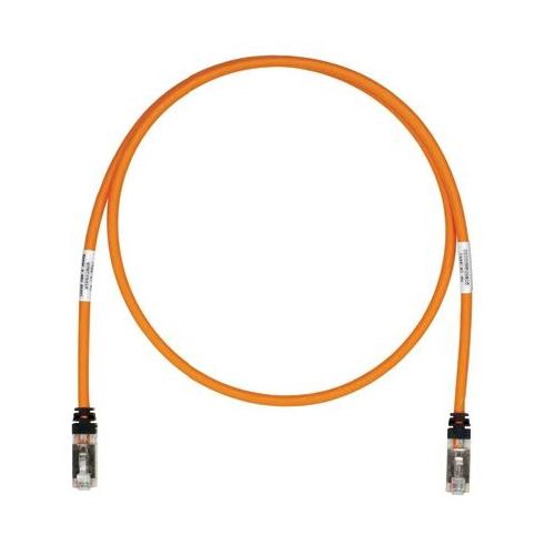 STP6X0.5MOR Panduit Copper Patch Cord, Cat 6A, Orange S/FTP  (MOQ: 10)