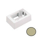 Panduit JB1EI-A Mini-Com Single Gang Junction Box, Electric Ivory