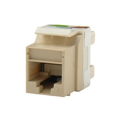 Ortronics OR-KS5EA-13 CAT5e RJ45 KeyStone Jack Module TechChoice, Electric Ivory