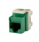 Ortronics OR-KS5EA-45 CAT5e RJ45 KeyStone Jack Module TechChoice, Green