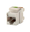 Ortronics OR-KS6A CAT6 RJ45 Keystone Jack, Fog (Off) White