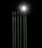 Klein Tools 56430 Fish and Glow Rods, 30 Feet, Fiberglass, White