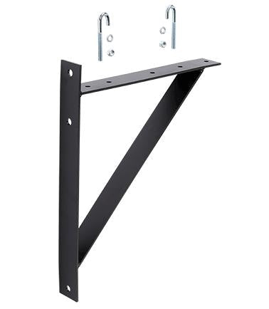 Hoffman LTSB12BLK Wall Bracket for Ladder Rack, 12 Inch Wide