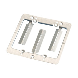 MPLS2 Mounting Bracket: Caddy / Erico, Double Gang, Metal with Screws