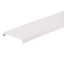 NC1WH6, Panduit NC Duct Cover: Panduit Panduct, Halogen-Free, 1 Inch x 6 Ft. - White (MOQ: 120; Increment of 6)