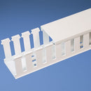 NE2X2WH6, Panduit NE Duct Base: Panduit Panduct, Halogen-Free, 2 Inch x 2 Inch - White (MOQ: 120; Increment of 6)