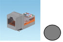 NK5E88MIGY, Panduit Netkey RJ45, CAT5E, Modular Jack - Gray (MOQ: 1; Increment of 1)