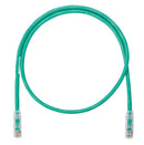 NK6APC40GR Panduit Netkey Cat6A Patch Cord, CM/LSZH, Green, (MOQ: 10)