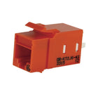 OR-KT2J6-43Ortronics Keystone CAT 6, RJ45 Jack Orange (MOQ: 20)