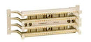 P110BW100-X, Panduit Wiring Block: Panduit Pan-Punch, CAT5e, 100 Pair (MOQ: 10; Increment of 10)