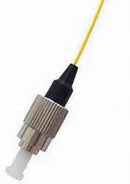 SMFCX-1M Fiber Optic Pigtail: Single Strand FC, Single-Mode OS2, 1 Meter