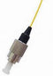 SMFCX-3M Fiber Optic Pigtail: Single Strand FC, Single-Mode OS2, 3 Meter