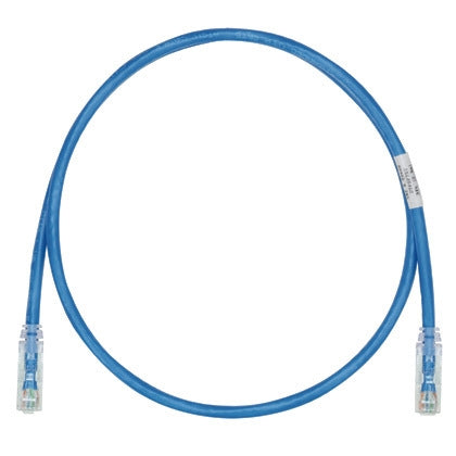 UTP28SP8BU, Panduit CU Patch Crd,Cat 6,SD,8ft,BU (MOQ: 1; Increment of 1)