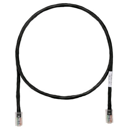 UTPCH125BLY, Panduit Copper Patch Cord, Cat 5e, Black UTP Cab (MOQ: 1; Increment of 1)