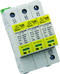 DTK-DR600P4 Ditek 347/600VAC 3 Phase WYE, 4W(+G), DIN Rail SPD Type 1CA,  UL1449