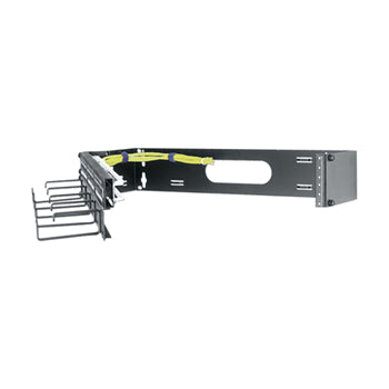 HPM-2 Wall Mount Rack: Middle Atlantic, Hinged, 6 Inch Deep, 2U