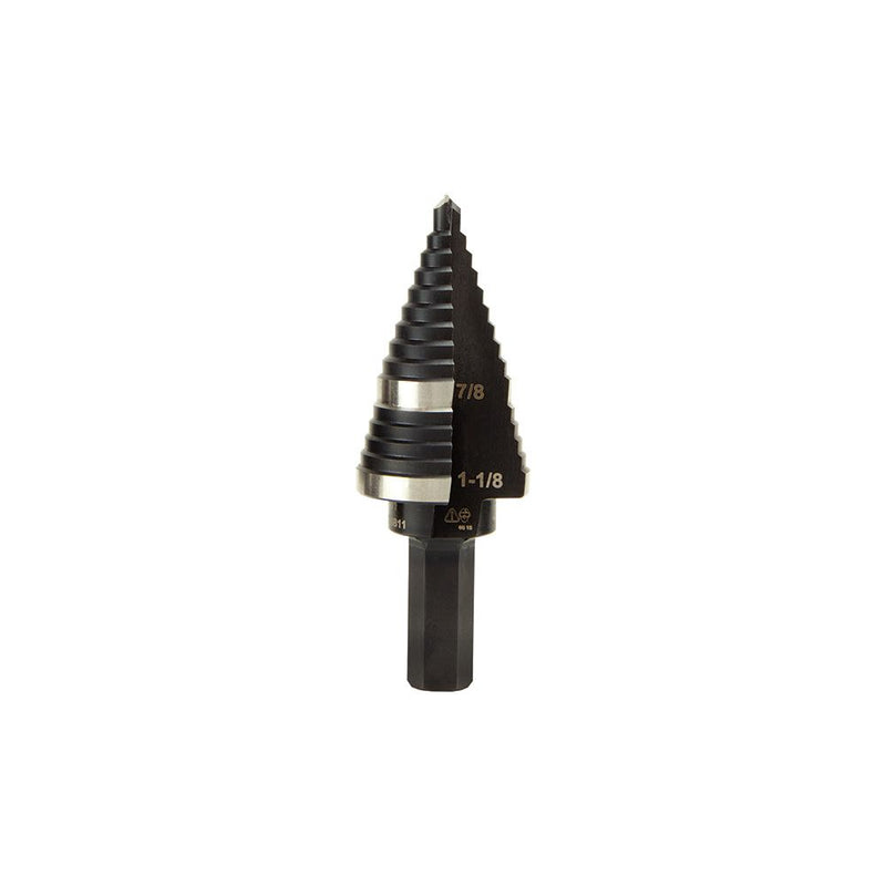 KTSB11 Klein Tools Step Drill Bit, Double Fluted