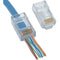 Platinum Tools 100010C EZ-RJ45 Cat6 Connector.  50/Clamshell.